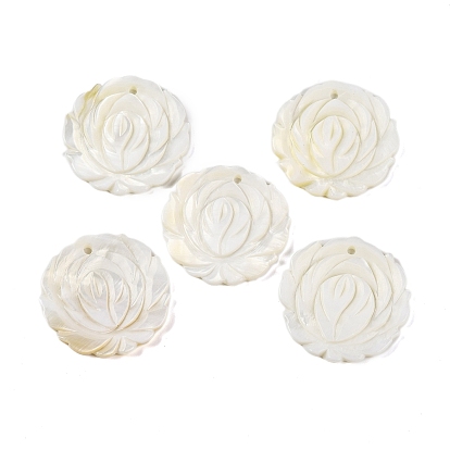 Резные подвески из натуральных пресноводных ракушек, 