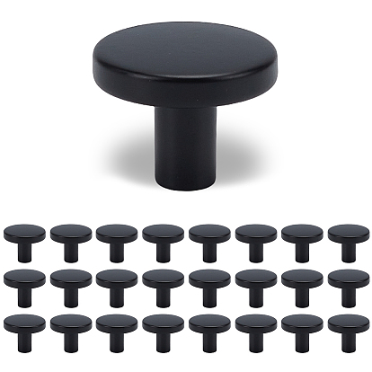 25 шт. круглая ручка-скоба из сплава, двери шкафа ручка мебель тянуть, с винтами