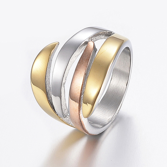 304 Edelstahl Fingerringe