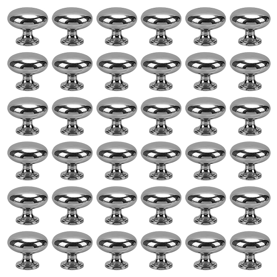 40шт. грибовидные ручки для ящиков из АБС-пластика, с винтами, шкаф тянет ручки