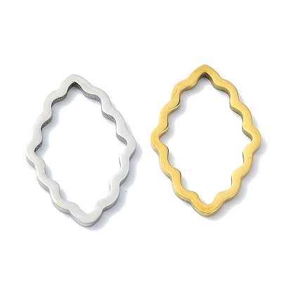 304 нержавеющей стали связывающий кольца, ромб