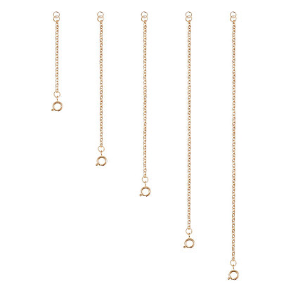 304 удлинитель цепи из нержавеющей стали, с застежками пружинного кольца