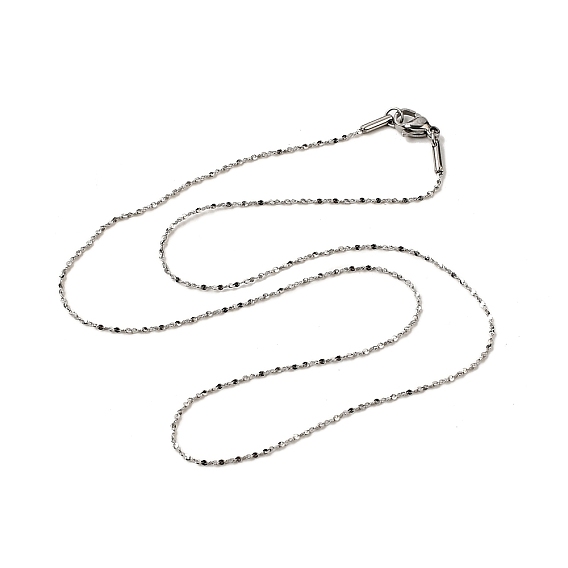 304 из нержавеющей стали цепи ожерелья, с 304 нержавеющей стали застежки