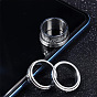 Ретро вращающиеся 304 кольца из нержавеющей стали, Кольцо-спиннер для успокоения беспокойства, медитации