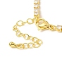 Clear Cubic Zirconia Tennis Bracelet, Brass Jewelry for Women, Lead Free & Cadmium Free
