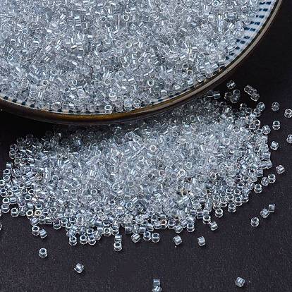 MIYUKI Delica Beads, Cylinder, Japanese Seed Beads, 11/0, Pearlized Rainbow