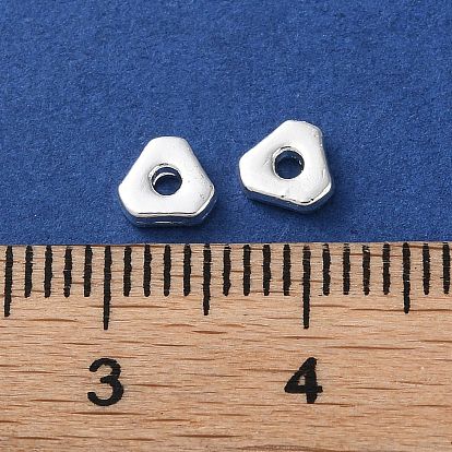 Alloy Spacer Beads, Long-Lasting Plated, Triangle