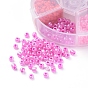 6 Colors Glass Seed Beads, Round