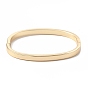Brass Enamel Hinged Bangle for Women, Real 18K Gold Plated