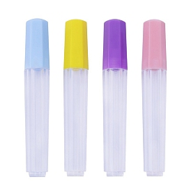 Estuche de plástico para guardar agujas de coser., Caja organizadora de almacenamiento de palillos de dientes con tubo de aguja