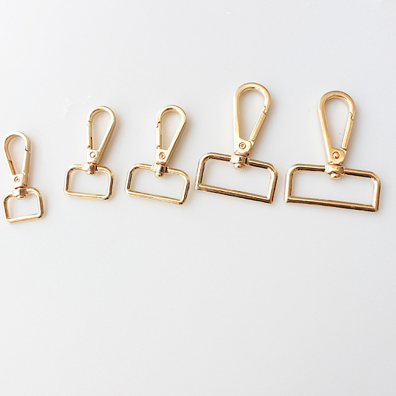 Alloy Swivel Clasps Lanyard Snap Hooks for Purse Bag Strap Hardware
