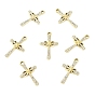10подвески со стразами из сплава, uv покрытие, крестик