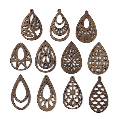 Подвески из орехового дерева, слеза