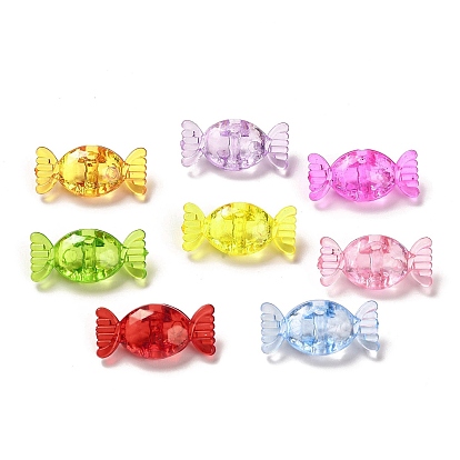 Transparent Acrylic Beads, Candy