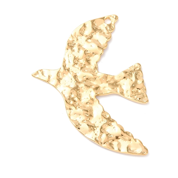 Кованые 304 подвески из нержавеющей стали, талисман голубя мира