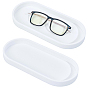 Plateau de rangement en silicone, ovale