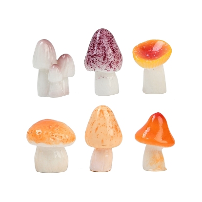Украшения из смолы на тему грибов, для украшения домашнего офиса