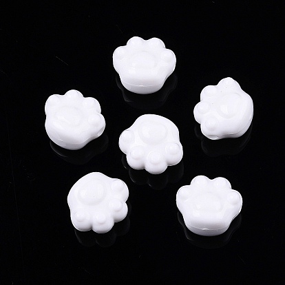 Непрозрачные акриловые бусины, кошачий коготь