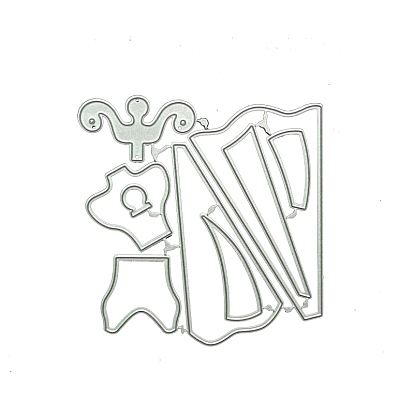 Углеродистая сталь разрезает трафареты, для diy scrapbooking / фотоальбом, декоративная тисняющая бумажная карточка, платье