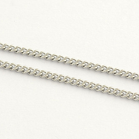 304 Stainless Steel Twisted Chains, Soldered