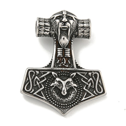 316 хирургические подвески из нержавеющей стали, амулет молота Тора