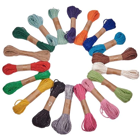 Джутовый шнур, джутовая струна, джутовый шпагат, для изготовления ювелирных изделий