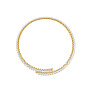 Delicate Diamond Necklace - Unique Design, Minimalist, Fashionable, Versatile, Elegant, Statement Piece.