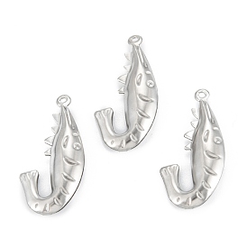 316 pendentifs chirurgicaux en acier inoxydable, poisson