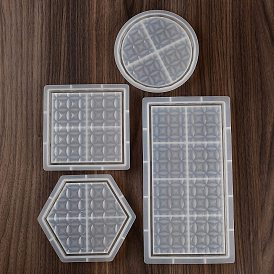 Dinner Plate Silicone Molds, Resin Casting Tray Molds, For UV Resin, Epoxy Resin Craft Making