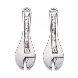 304 Stainless Steel Pendants, Wrench