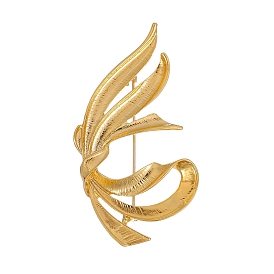 Броши из цинкового сплава с ленточным узлом для одежды на рюкзаке