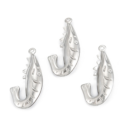 316 pendentifs chirurgicaux en acier inoxydable, poisson