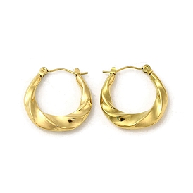 304 Stainless Steel Hoop Earrings, Rings