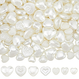 210 шт. 7 стили бусины из искусственного жемчуга из АБС-пластика