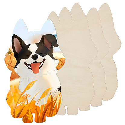 Необработанные деревянные детали, вырезы