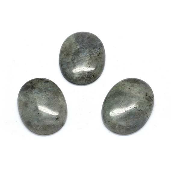 Natural Labradorite Cabochons, Oval