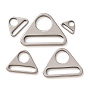 304 Stainless Steel Adjuster Triangle with Bar Swivel Clips, D Ring Buckles