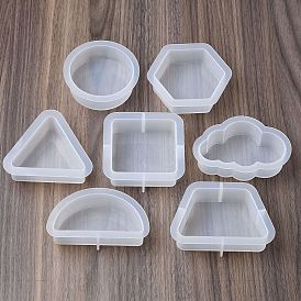 Силиконовые формы для свечей своими руками, формы для литья смолы на рождественскую тематику, для уф-смолы, изготовление изделий из эпоксидной смолы