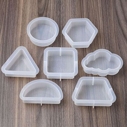 Силиконовые формы для свечей своими руками, формы для литья смолы на рождественскую тематику, для уф-смолы, изготовление изделий из эпоксидной смолы