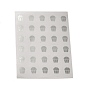 Etiqueta autoadhesiva impermeable de pvc, calcomanías de dibujos animados para la decoración de tarjetas de regalo, pastel