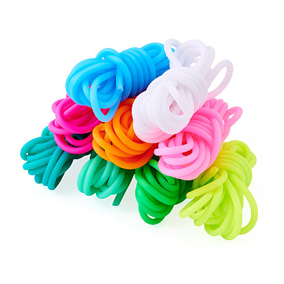 18м 9 цвета полые трубы ПВХ трубчатый шнур из синтетического каучука