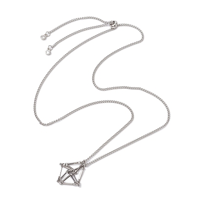 304 изготовление ожерелья из нержавеющей стали с панцирной цепочкой в виде макраме