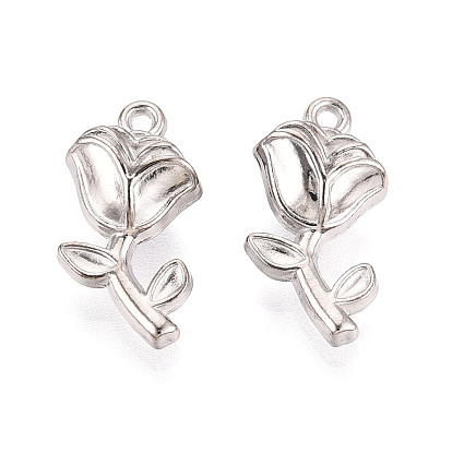 304 подвески из нержавеющей стали, цветок