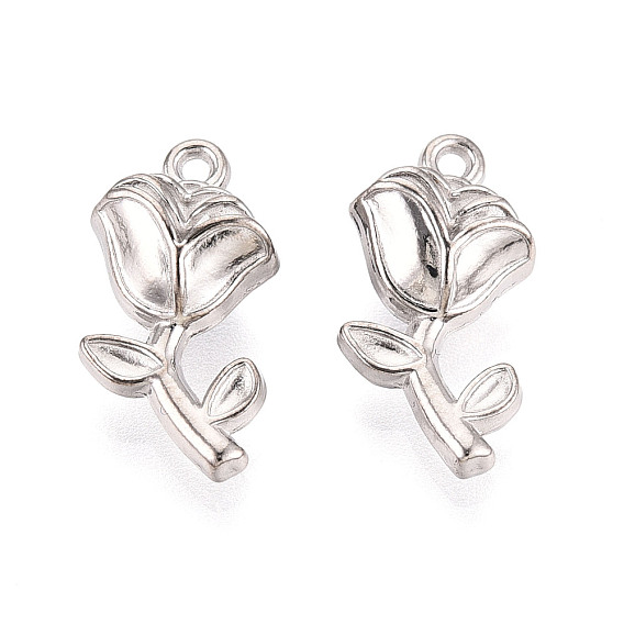 304 подвески из нержавеющей стали, цветок