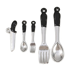 Подвески из эмали и сплава, платина