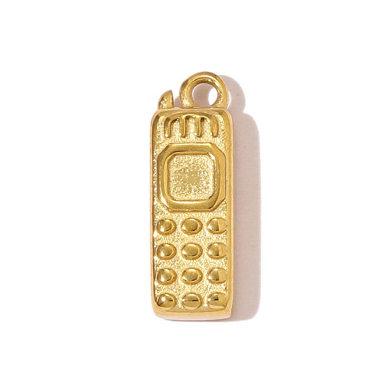 304 подвески из нержавеющей стали, телефонные брелоки, ионное покрытие (ip)