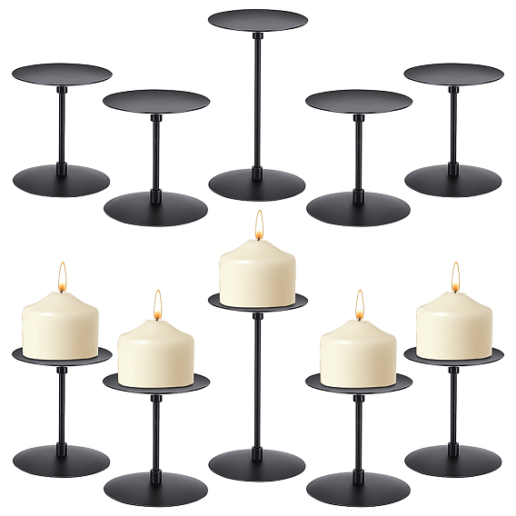 3 подсвечник из железа в виде мешков, подсвечники, колонка