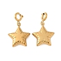 304 подвесные украшения из нержавеющей стали, звезда очарование