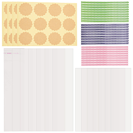 Сделай сам 300шт 3 размер opp целлофановый упаковочный пакет, прямоугольные, с пластиковыми стяжками в горошек и 300 пустыми наклейками из листовой крафт-бумаги, для выпечки упаковки