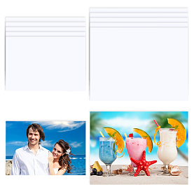 10шт. 2 варианты алюминиевых заготовок для термотрансферной печати, индикаторная пластина